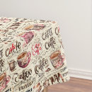 Search for coffee tablecloths Vintage