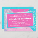 Search for 1980s birthday invitations Bright