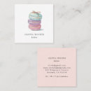 Recherche de macarons français cartes visite Pour tous
