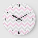 Search for pink and grey clocks Trendy