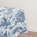 Search for vintage french tablecloths Toile de jouy