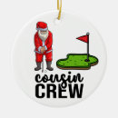 Search for crew ornaments Santa