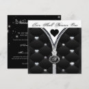 Recherche de diamant de coeur invitations Chic