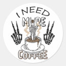 Search for halloween coffee stickers Goth