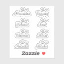 Recherche de femme autocollants De femme de ménage