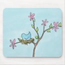 Search for birdies mousepads Blue