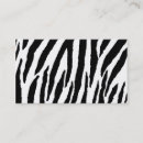 Recherche de zèbre noir et blanc cartes visite Tendance