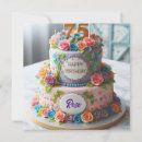 Search for 75th birthday cards Stylish