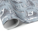 Search for toile christmas wrapping paper Winter