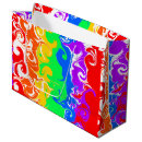 Search for rainbow gift bags Red