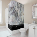 Search for black and white marble shower curtains Trendy