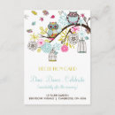 Recherche de hibou coloré invitations Mignon