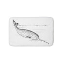 Search for whale bath mats Narwhal