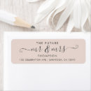 Search for engaged return address labels Blush pink
