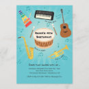 Search for drum birthday invitations Trumpet