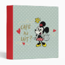 Search for café binders Minnie mouse