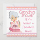 Search for grandmother baby shower invitations Pink