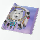 Search for wolf wrapping paper Purple