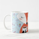 Search for adorable fox mugs Illustration