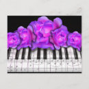 Search for music keyboard postcards Rose