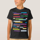 Recherche de noir de rayure tshirts Pour enfants