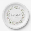 Search for lavender bridal shower plates Delicate