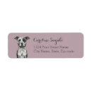Search for spots return address labels Dog