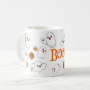 Search for cute halloween ghost mugs Boo