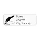 Search for quill return address labels Writing