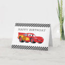 Search for disney cars cards Race car