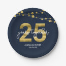 Search for 25th anniversary plates Modern