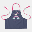 Search for purple unicorn aprons Girl