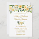 Search for yellow and green wedding invitations Vintage