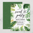 Recherche de luau 16ans anniversaire invitations Fête d'anniversaire