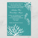 Search for seahorse wedding invitations Seaside