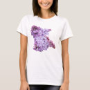 Search for lilac flower womens tshirts Violet
