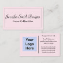 Search for home baker business cards Script typography