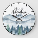 Search for mountain clocks Watercolor