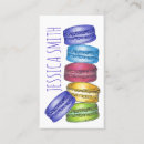 Search for macaron business cards Chef