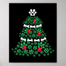 Search for cute dog paw posters Merry christmas