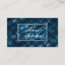 Search for metallic blue business cards Modern