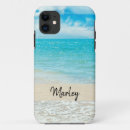 Recherche de nuances de bleu iphone coques Plage