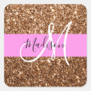 Search for bronze monogram stickers For her