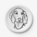 Recherche de teckel assiettes Animal