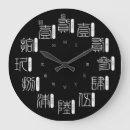 Recherche de kanji horloges Calligraphie