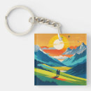 Search for love mountains keychains Landscape