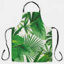 Search for tropical design aprons Green