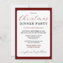 Search for burgundy christmas invitations Red