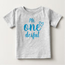 Search for mr onederful baby shirts Baby boy