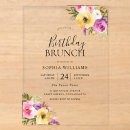 Search for brunch birthday invitations Purple